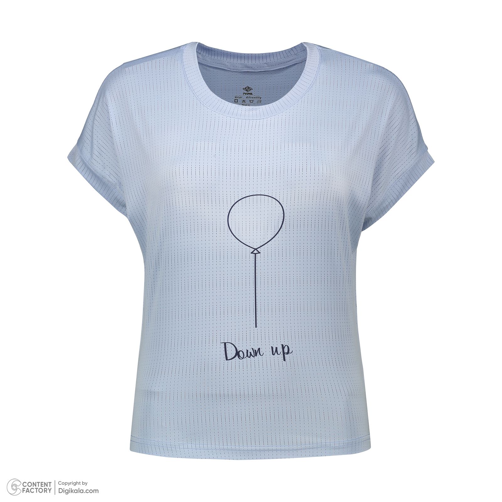 تی شرت ورزشی زنانه پانیل مدل 180A-N - - 78