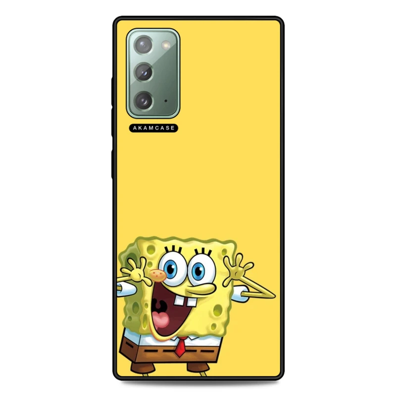 کاور آکام مدل AMC-WSGN20-SPONGE BOB11 مناسب برای گوشی موبایل سامسونگ Galaxy Note 20