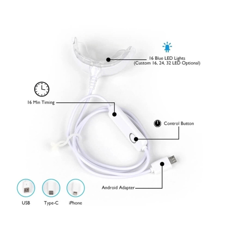 دستگاه سفید کننده دندان کیوت اسمایل مدل 2021