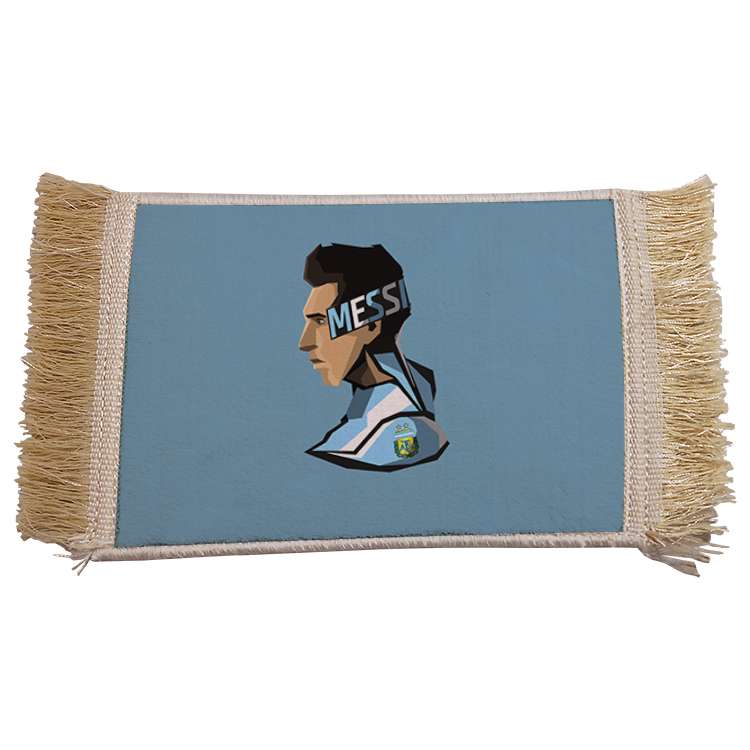 فرش ماشینی دیوارکوب مدل مسی کد 17