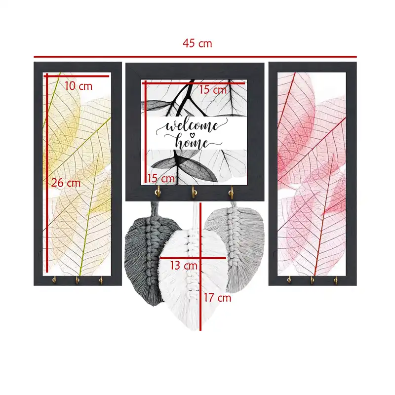 جاکلیدی مدل برگ پاییزی کد 3 مجموعه 3 عددی