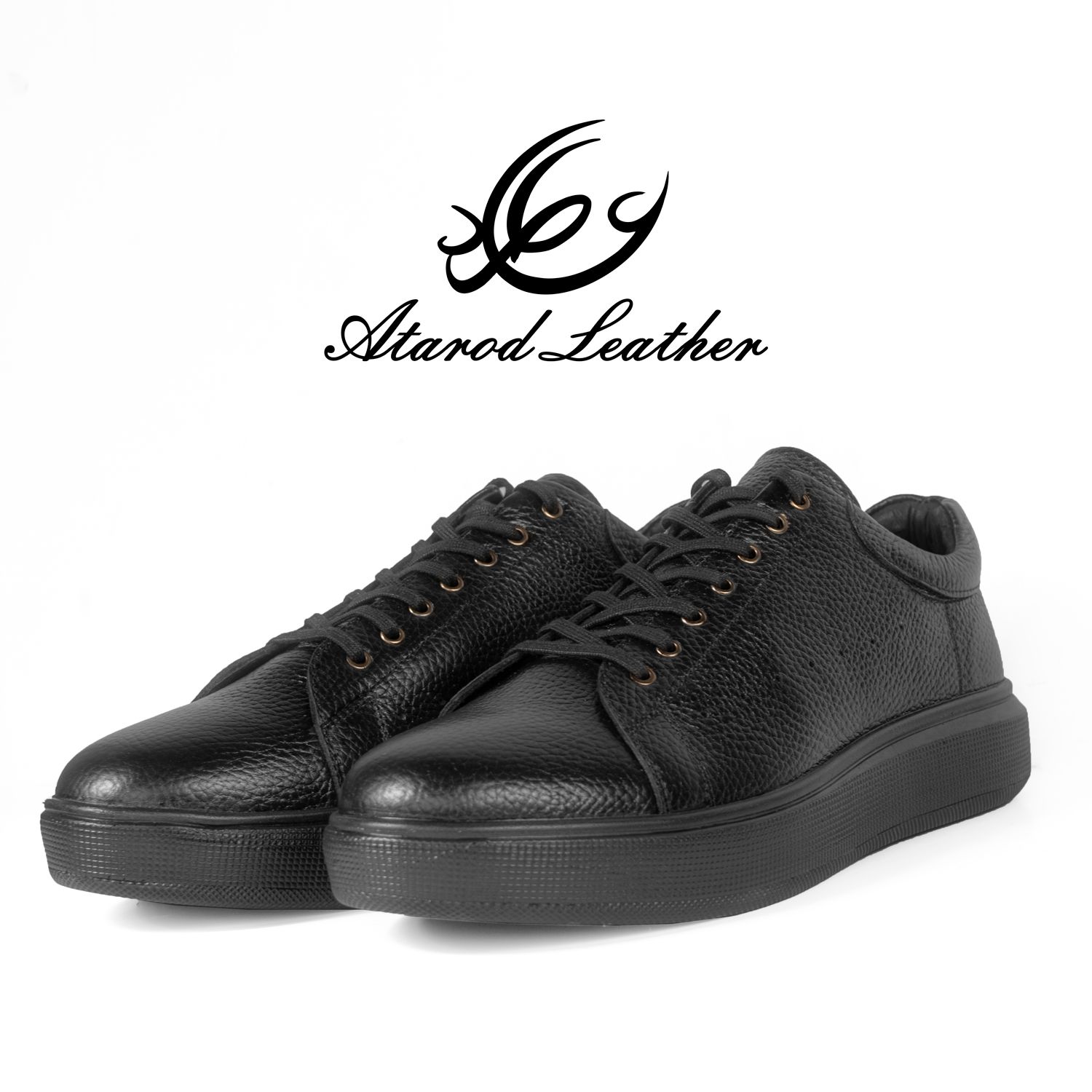 کفش روزمره مردانه چرم عطارد مدل چرم طبیعی کد SH101 -  - 5