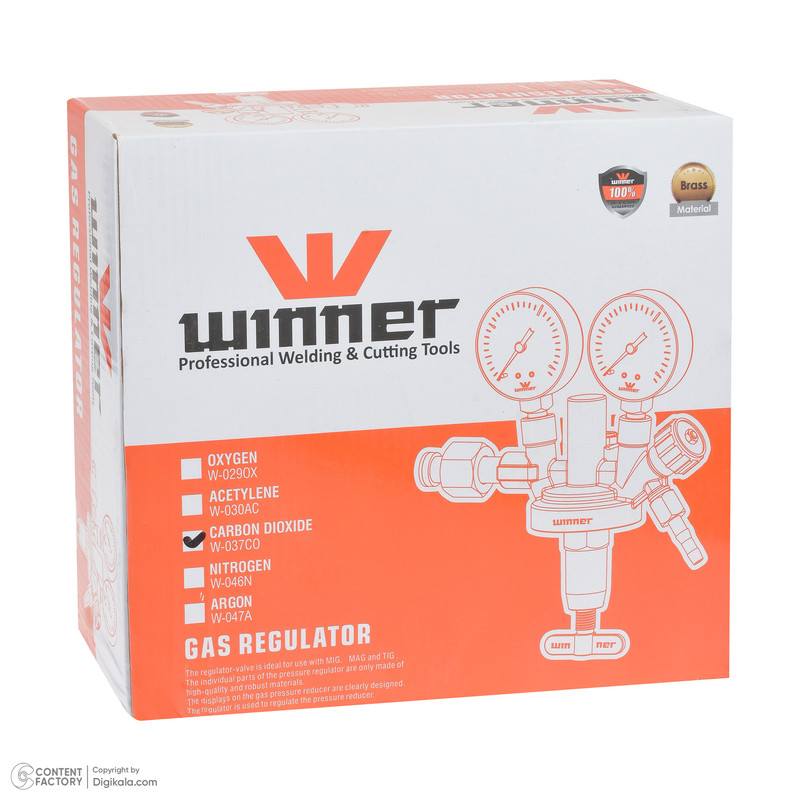 مانومتر CO2 وینر مدل 037C