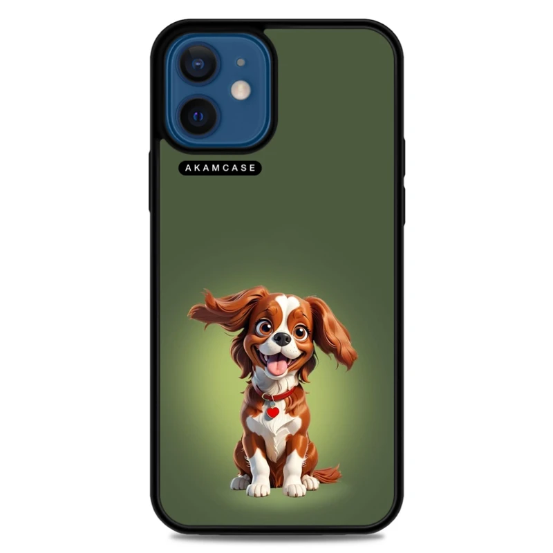کاور آکام مدل AMC-WA12M-DOGS-13 مناسب برای گوشی موبایل اپل iPhone 12 Mini