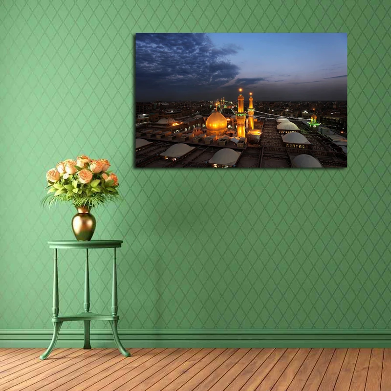 تابلو شاسی مدل کربلا حرم امام حسین (ع) کد 6
