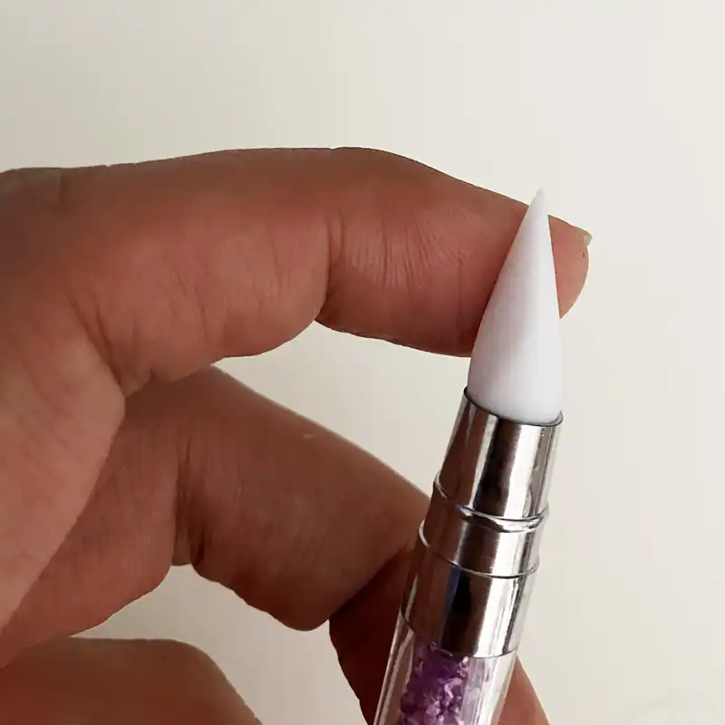 ابزار سفالگری مدل قلم سیلیکونی دوسر مجموعه 5 عددی