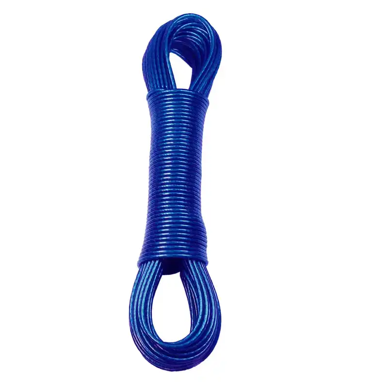 طناب مدل سیمی با روکش پلاستیک طول 15 متر