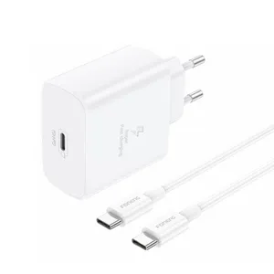 شارژر دیواری 45 وات فوننگ مدل E45 به همراه کابل تبدیل USB-C