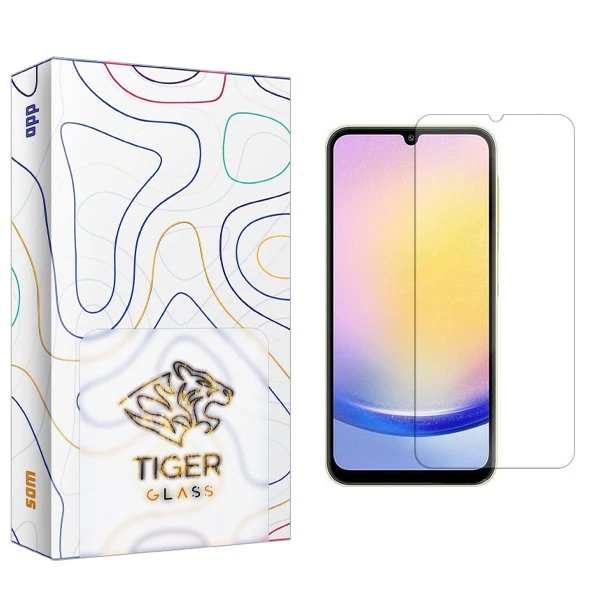 محافظ صفحه نمایش تایگر گلس مدل APL2 مناسب برای گوشی موبایل سامسونگ Galaxy A25