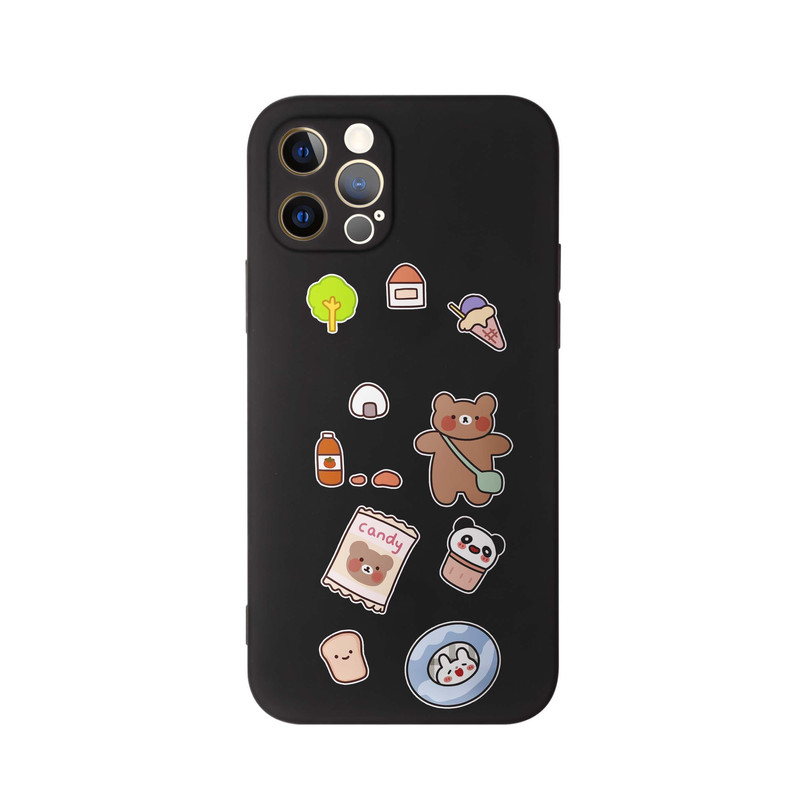 کاور طرح خرس شکلاتی کد m4329 مناسب برای گوشی موبایل اپل iphone 11 Pro