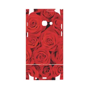 MAHOOT Red-Flower-FullSkin Cover Sticker for Samsung Galaxy A3 2017