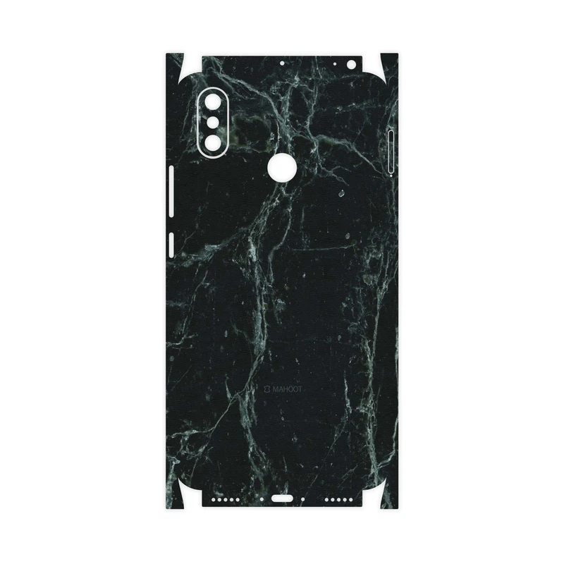 برچسب پوششی ماهوت مدل Graphite-Green-Marble-FullSkin مناسب برای گوشی موبایل شیائومی Mi Max 3