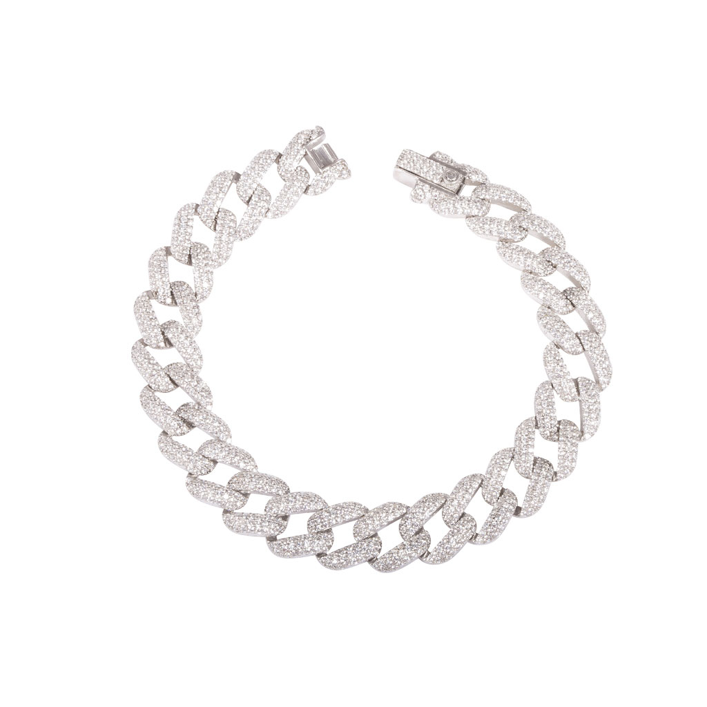 دستبند نقره زنانه مدل 22113