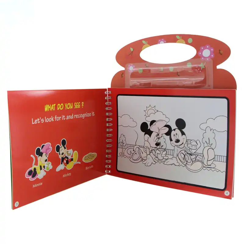 دفتر نقاشی مدل جادویی مجیک واتر طرح میکی موس