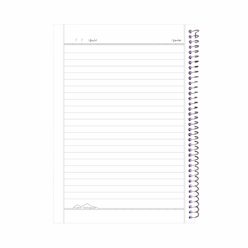 دفتر مشق 60 برگ اورین طرح اسب تک شاخ