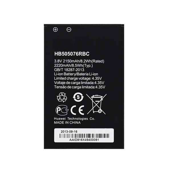 باتری موبایل مدل HB505076RBC ظرفیت 2150 میلی آمپر ساعت مناسب برای گوشی موبایل هوآوی Y600 