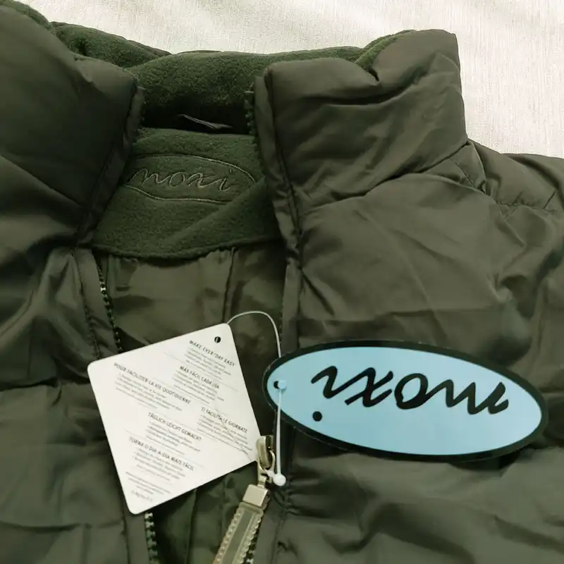 کاپشن پسرانه مدل پفکی رنگ سبز