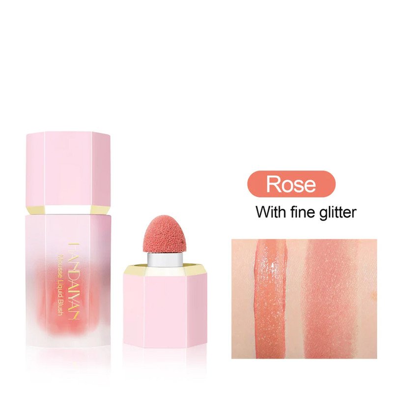 رژگونه مایع هندیان مدل Rose کد 02