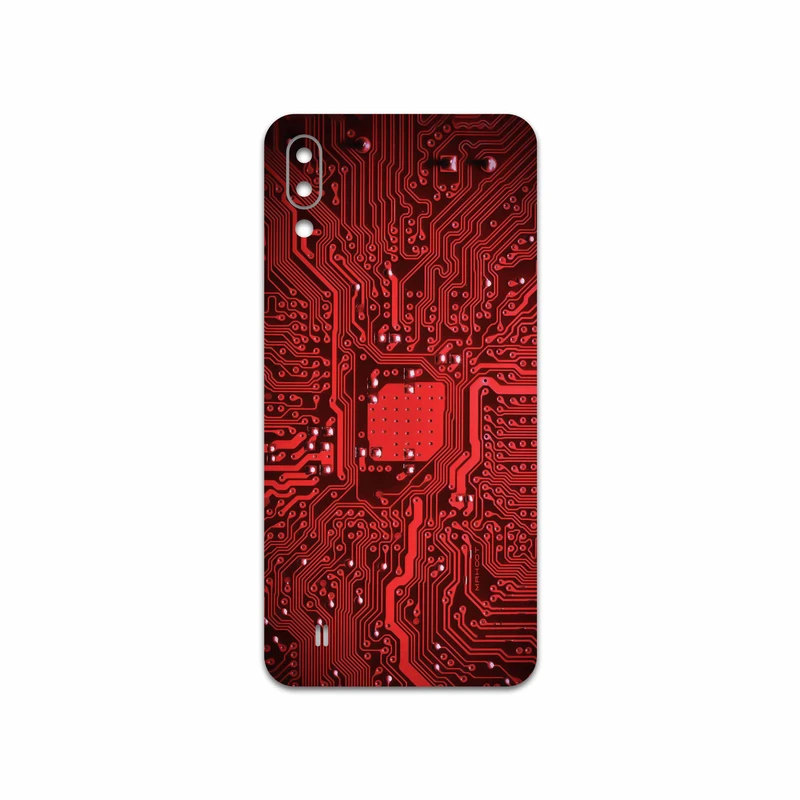 برچسب پوششی ماهوت مدل Red Printed Circuit Board مناسب برای گوشی موبایل سامسونگ Galaxy M10