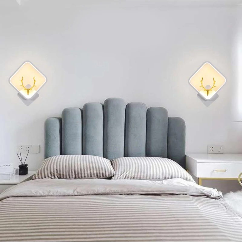 عکس شماره 10 : چراغ دیواری مدل ال ای دی طرح گوزن