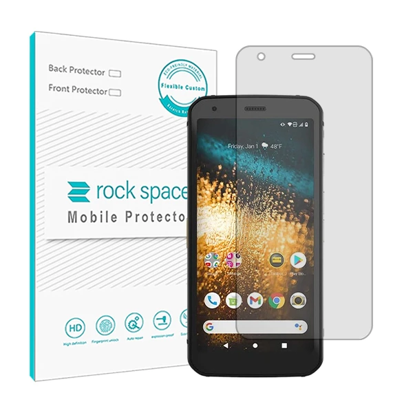 محافظ صفحه نمایش شفاف راک اسپیس مدل Hygel مناسب برای گوشی موبایل کاترپیلار S62