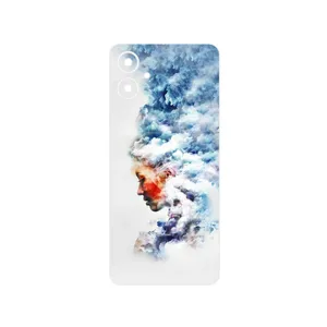 MAHOOT Women and the Cloud Digital Art Cover Sticker for Samsung Galaxy A06