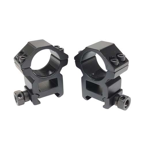 پایه دوربین تفنگ مدل Rail-22mm Ring-25mm بسته دو عددی