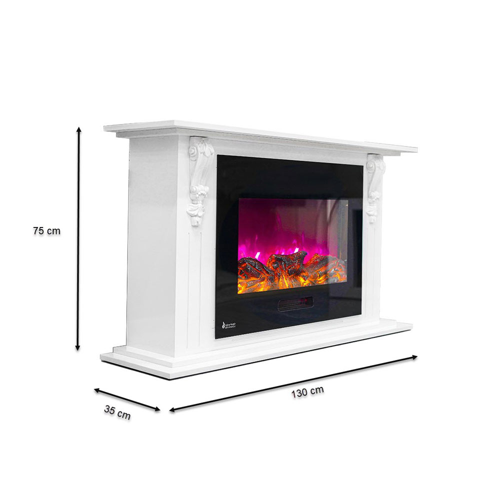 شومینه برقی شومینه بیستون مدل C.Z.80×60.L4