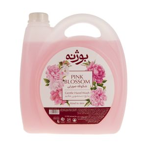 مایع دستشویی ملایم بوژنه مدل Pink Blossom وزن 3500 گرم 