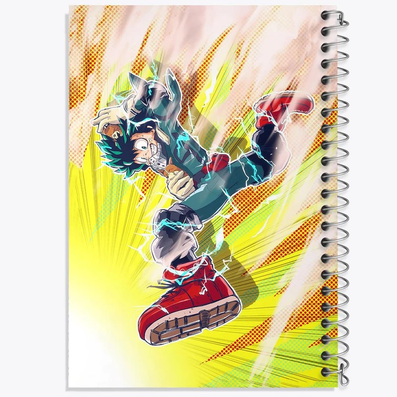 دفتر ژورنال نویسی 50 برگ خندالو مدل نقطه ای طرح میدوریا ایزوکو انیمه آکادمی قهرمان من کد 11595