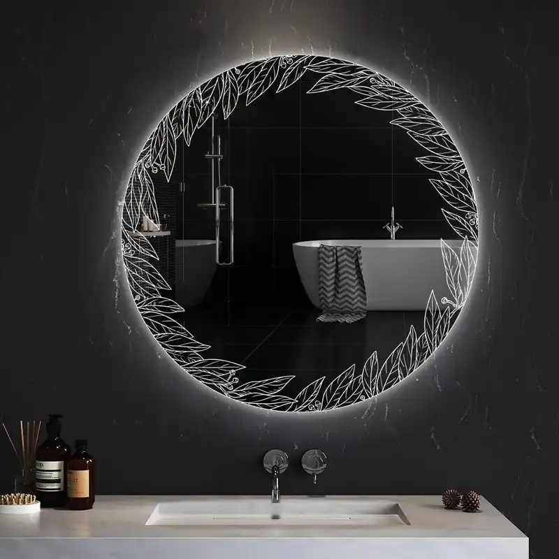 آینه سرویس بهداشتی سایان هوم مدل برگ