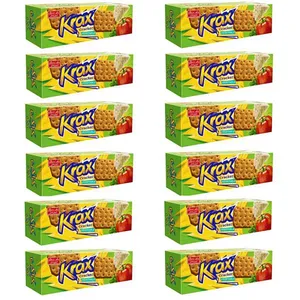 بیسکویت با طعم پنیر و سبزیجات شیرین عسل - 140 گرم بسته 12 عددی