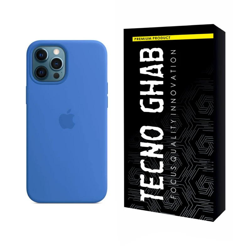 کاور تکنو قاب مدل سیلیکون مناسب برای گوشی موبایل اپل IPHONE 12 PRO MAX 