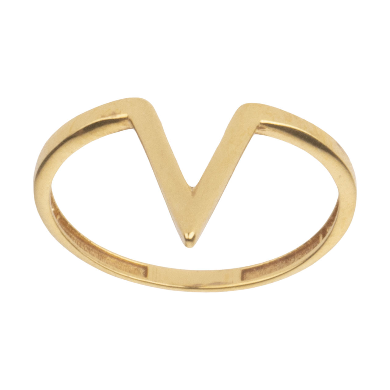 انگشتر طلا 18 عیار زنانه گالری مرجان مدل 1099