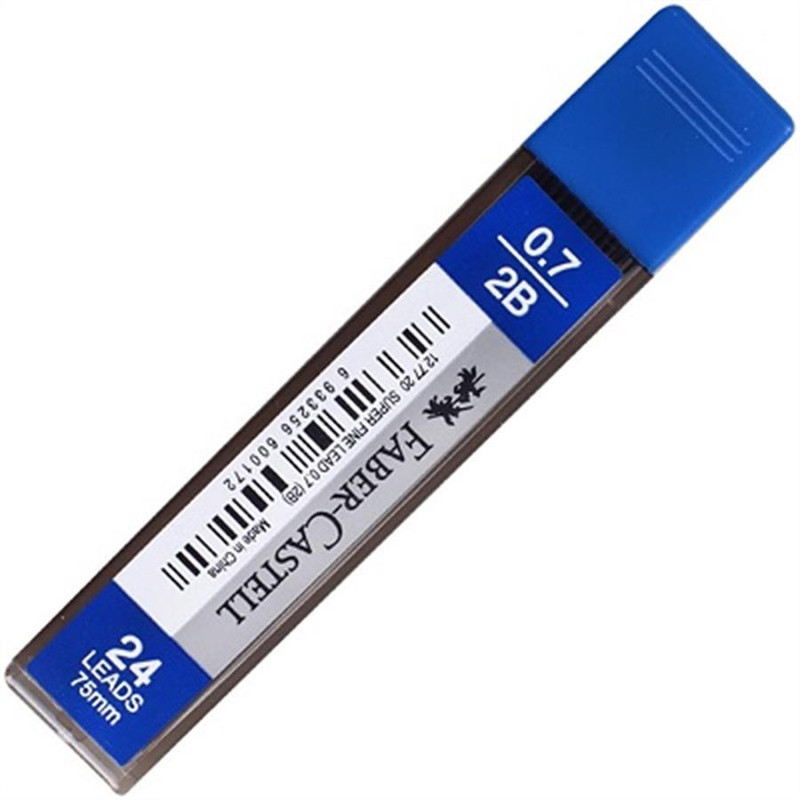 نوک مدادنوکی 0.7 میلی متری فابرکاستل مدل superfine lead بسته 2 عددی نوک مدادنوکی 0.7 میلی متری فابرکاستل مدل superfine lead بسته 2 عددی