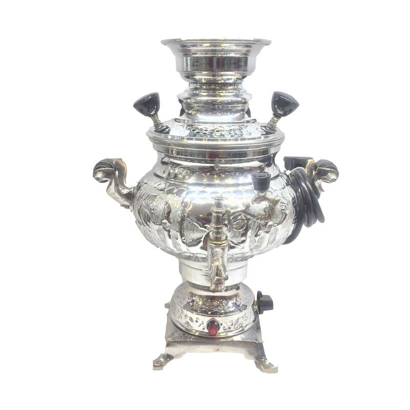 سماور برقی مدل 211 قلمکاری ظرفیت 3 لیتر