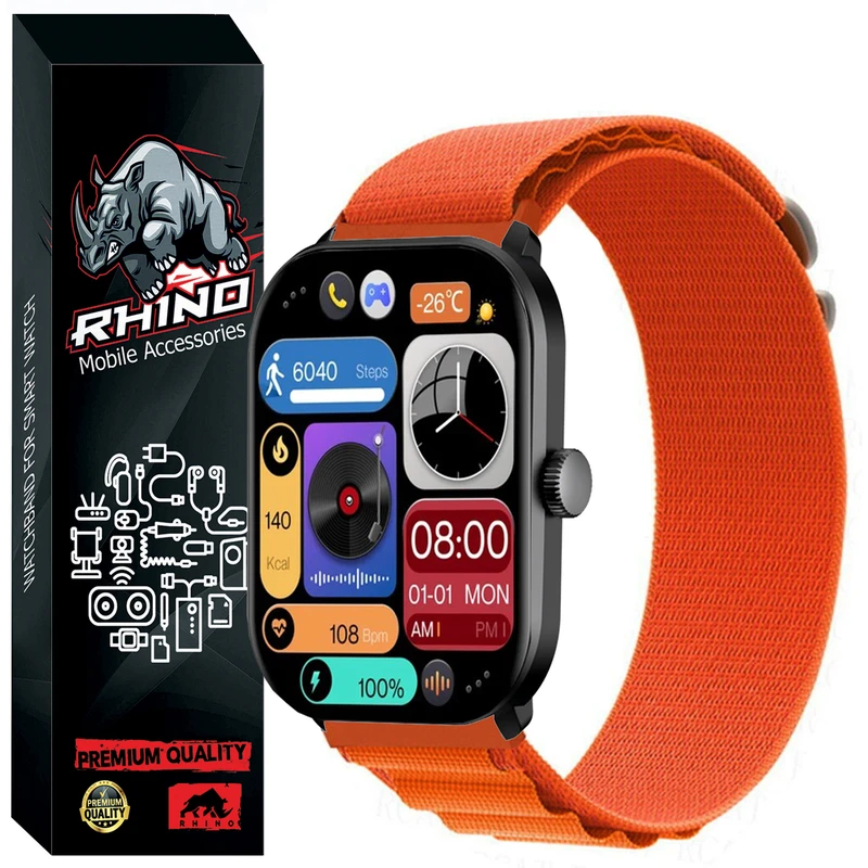 بند راینو مدل Alpine Loop مناسب برای ساعت هوشمند گلوریمی GS1 Pro 2024