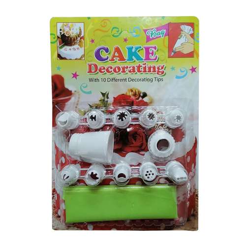 ست قیف خامه زن مدل d450 مجموعه 13 عددی