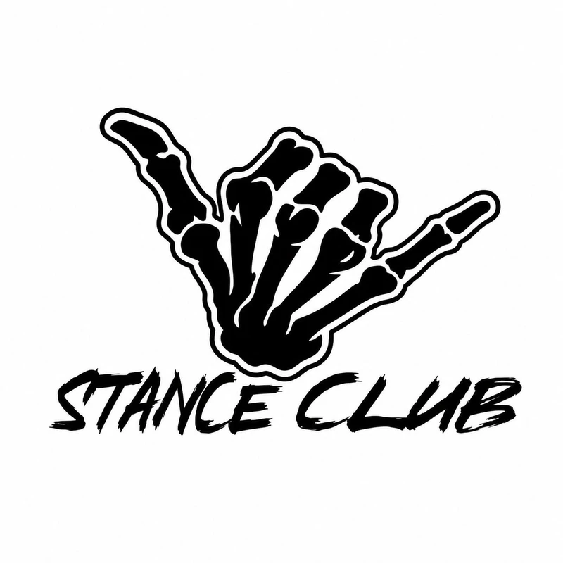 برچسب بدنه خودرو سولگی طرح Stance club کد M186