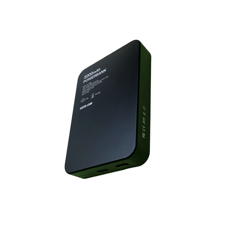 پاوربانک گرین لاین مدل GL-MAG 5 ظرفیت 5000 میلی آمپر ساعت