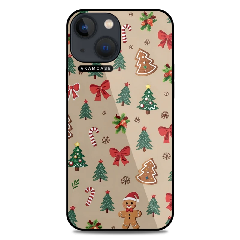 کاور آکام مدل AMC-WA13M-CHRISTMAS-22 مناسب برای گوشی موبایل اپل iPhone 13 Mini