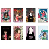 پوستر کارنیکا طرح شهر ارواح Spirited Away کد 64763 مجموعه 8 عددی