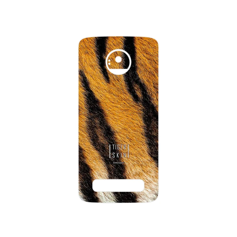 برچسب پوششی ماهوت مدل Tiger Skin مناسب برای گوشی موبایل موتورولا Moto Z Play