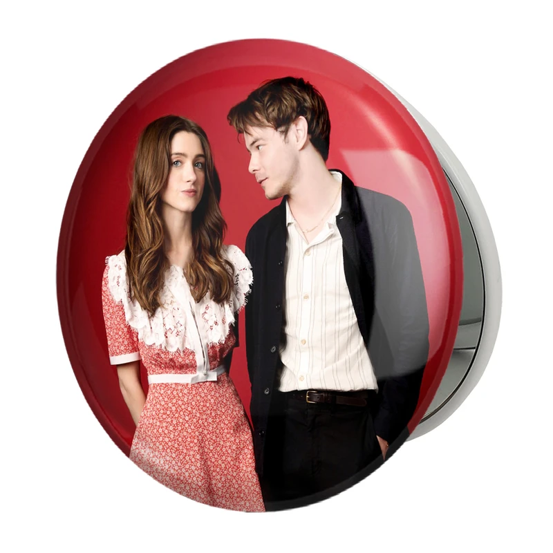 آینه جیبی خندالو طرح چارلی و ناتالیا سریال استرنجر تینگز Stranger Things مدل تاشو کد 19318 