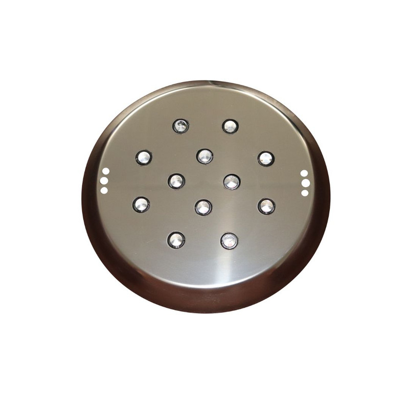 چراغ استخری 36 وات لدمن مدل روکار استیل فولکالر کد 36RONF