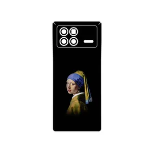 MAHOOT Girl with a Pearl Earring of Vermeer Cover Sticker for Xiaomi Mix Fold 3