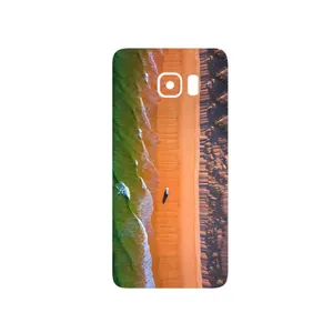 MAHOOT Beach and Green Sea Cover Sticker for Samsung Galaxy S6 Edge Plus