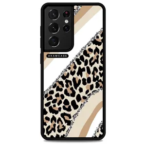 AKAM AMCWSGS21U-PANTHER PATTERN8 Cover For Samsung Galaxy S21 Ultra