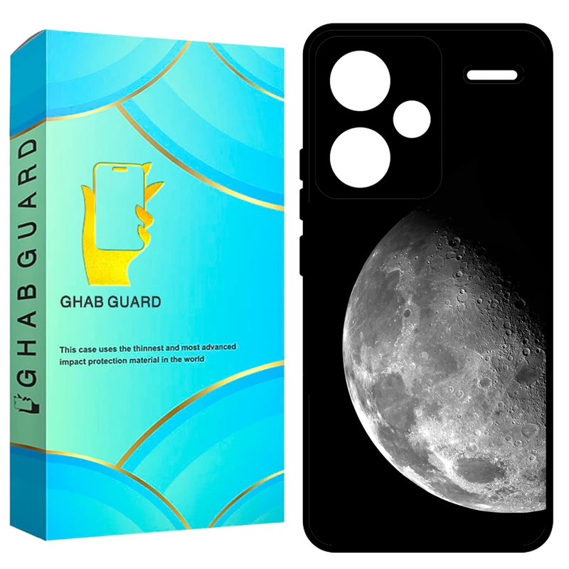 کاور قاب گارد طرح ماه مدل GCHPN13PL مناسب برای گوشی موبایل شیائومی Redmi Note 13 Pro Plus