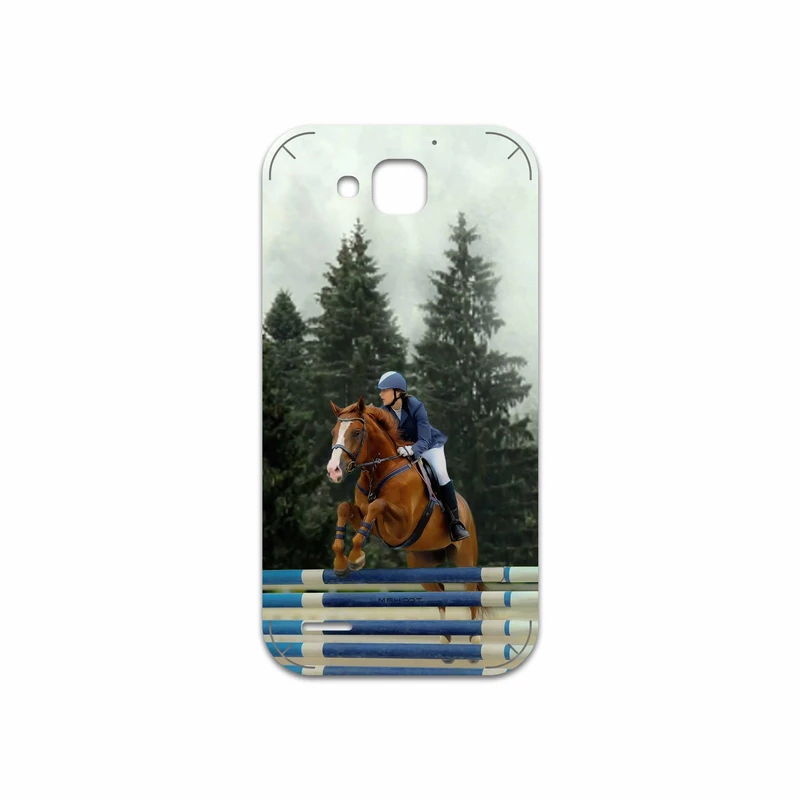 برچسب پوششی ماهوت مدل Equestrianism مناسب برای گوشی موبایل هوآوی Ascend G750